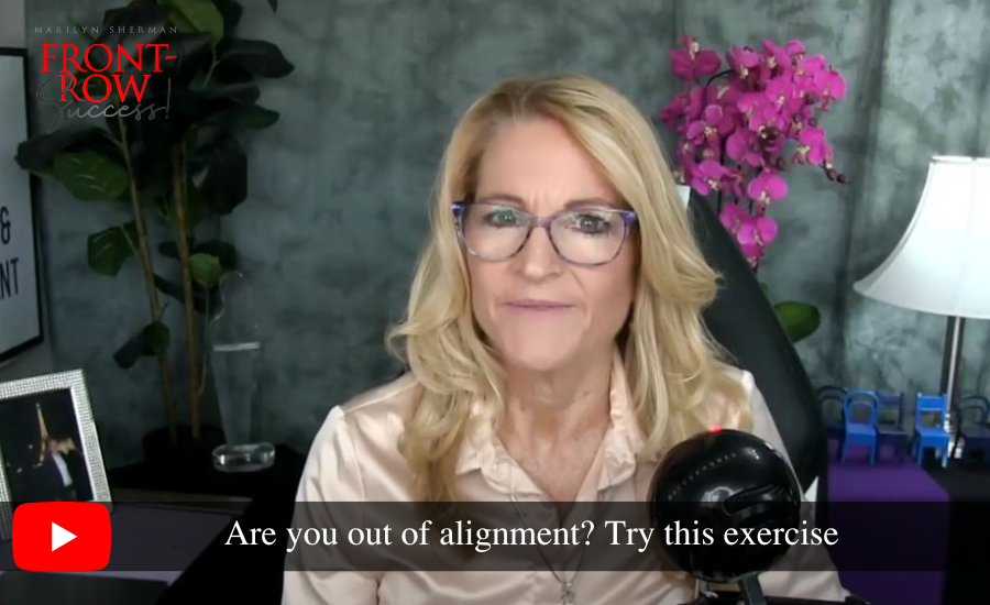 Are you out of alignment Try this exercise