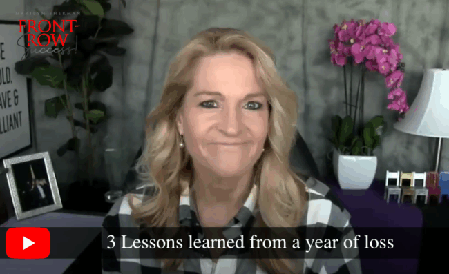 3 Lessons learned from a year of loss