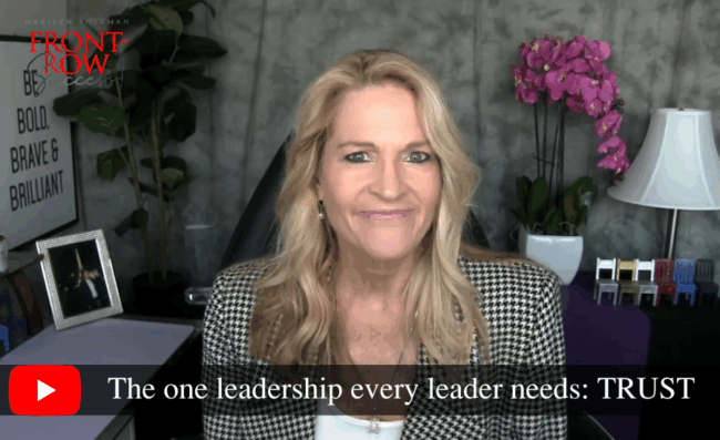 The one leadership every leader needs: TRUST